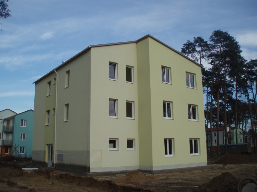 Bytové domy I, J, K, L v Luštěnicích – výstavba